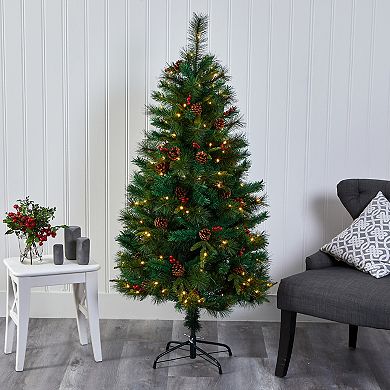 nearly natural 5-ft. Mixed Pine Artificial Christmas Tree