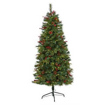 nearly natural 6-ft. Mixed Pine Artificial Christmas Tree