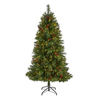 nearly natural 6-ft. Aberdeen Spruce Artificial Christmas Tree