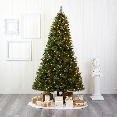 nearly natural 8-ft. Aberdeen Spruce Artificial Christmas Tree