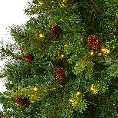 nearly natural 6-ft. West Virginia Full Bodied Mixed Pine Artificial Christmas Tree