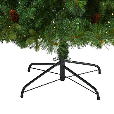nearly natural 6-ft. West Virginia Full Bodied Mixed Pine Artificial Christmas Tree