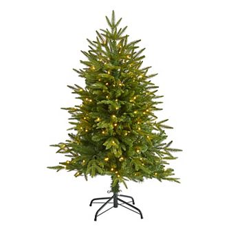 nearly natural 4-ft. Colorado Mountain Fir Natural Look Artificial Christmas Tree