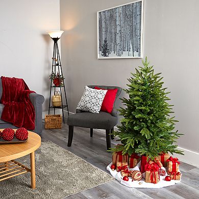 nearly natural 4-ft. Colorado Mountain Fir Natural Look Artificial Christmas Tree