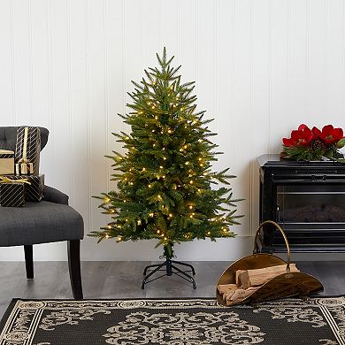 nearly natural 4-ft. Colorado Mountain Fir Natural Look Artificial Christmas Tree