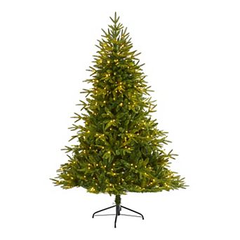 nearly natural 6.5-ft. Colorado Mountain Fir Natural Look Artificial Christmas Tree
