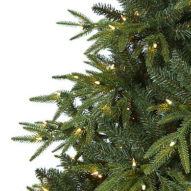 nearly natural 7-ft. Colorado Mountain Fir Natural Look Artificial Christmas Tree