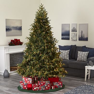 nearly natural 7.5-ft. Colorado Mountain Fir Natural Look Artificial Christmas Tree
