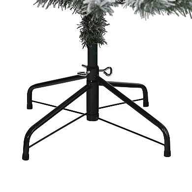 nearly natural 6-ft. Flocked Rock Springs Spruce Artificial Christmas Tree