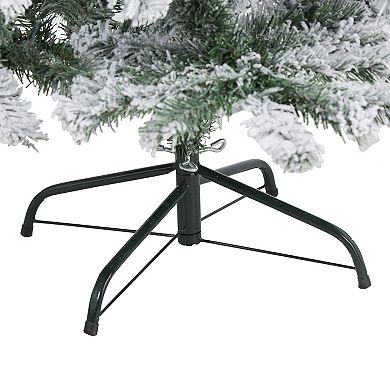 nearly natural 5-ft. Flocked Rock Springs Spruce Artificial Christmas Tree