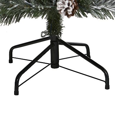 nearly natural 6-ft. Flocked White River Mountain Pine Artificial Christmas Tree