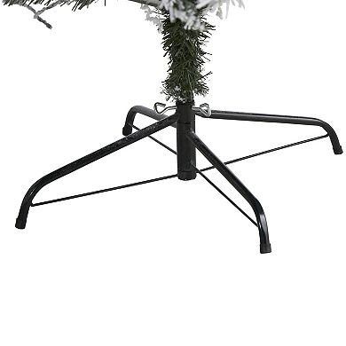 nearly natural 7-ft. Flocked White River Mountain Pine Artificial Christmas Tree