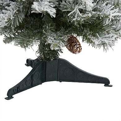 nearly natural 3-ft. Flocked White River Mountain Pine Artificial Christmas Tree