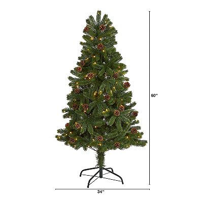 nearly natural 5-ft. Rocky Mountain Spruce Artificial Christmas Tree