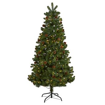nearly natural 6-ft. Rocky Mountain Spruce Artificial Christmas Tree