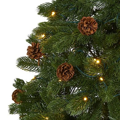 nearly natural 6-ft. Rocky Mountain Spruce Artificial Christmas Tree