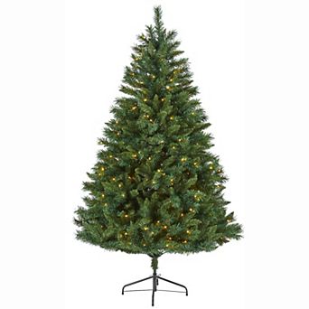 nearly natural 6-ft. Rocky Mountain Mixed Pine Artificial Christmas Tree