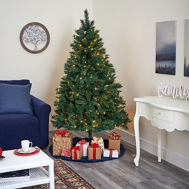 nearly natural 6-ft. Rocky Mountain Mixed Pine Artificial Christmas Tree