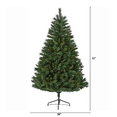 nearly natural 6-ft. Rocky Mountain Mixed Pine Artificial Christmas Tree