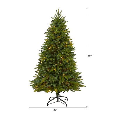nearly natural 5-ft. Sun Valley Fir Artificial Christmas Tree