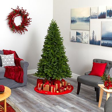 nearly natural 6-ft. Sun Valley Fir Artificial Christmas Tree
