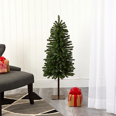 nearly natural 4-ft. Alpine Artificial Christmas Tree