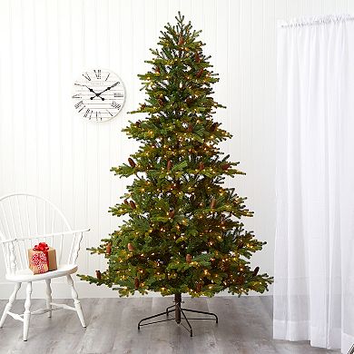 nearly natural 7.5-ft. Yukon Mountain Fir Artificial Christmas Tree