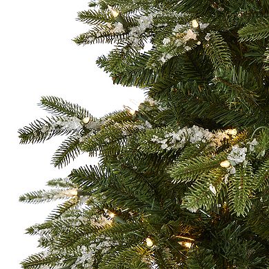 nearly natural 7-ft. Snowed Grand Teton Artificial Christmas Tree