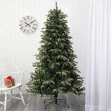nearly natural 7-ft. Snowed Grand Teton Artificial Christmas Tree
