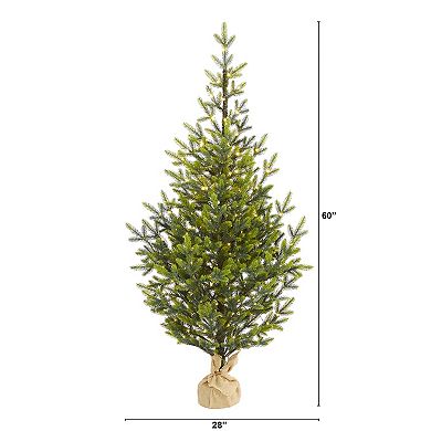 nearly natural 5-ft. Fraser Fir Natural Look Artificial Christmas Tree