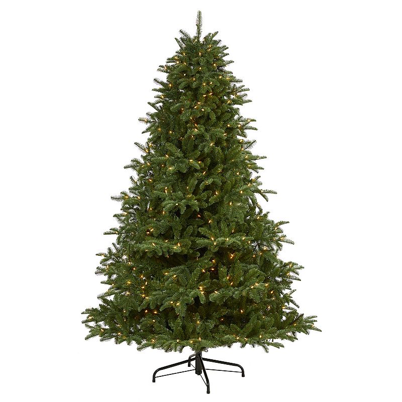 nearly natural 7-ft. South Carolina Spruce Artificial Christmas Tree, Green