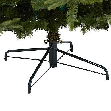 nearly natural 7.5-ft. Pre-Lit Layered Washington Spruce Artificial Christmas Tree