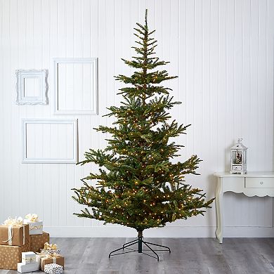 nearly natural 9-ft. Layered Washington Spruce Artificial Christmas Tree