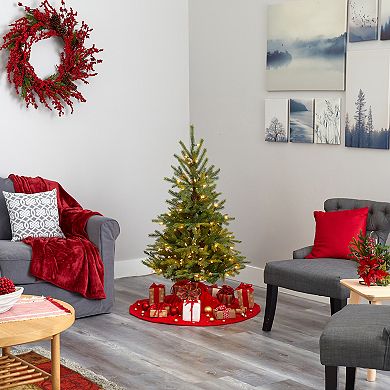 nearly natural 4-ft. North Carolina Spruce Artificial Christmas Tree