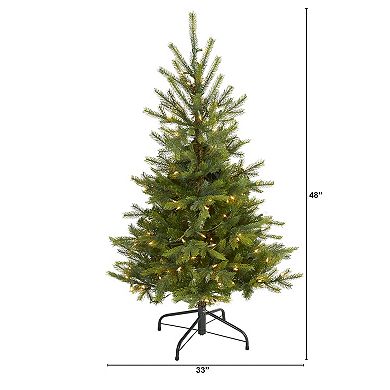 nearly natural 4-ft. North Carolina Spruce Artificial Christmas Tree