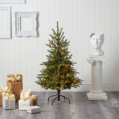 nearly natural 4-ft. North Carolina Spruce Artificial Christmas Tree