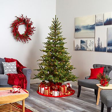nearly natural 7-ft. North Carolina Spruce Artificial Christmas Tree