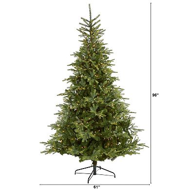 nearly natural 8-ft. North Carolina Spruce Artificial Christmas Tree