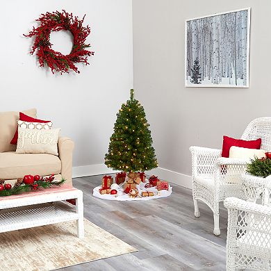 nearly natural 4-ft. Virginia Fir Artificial Christmas Tree