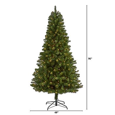 nearly natural 7.5-ft. Virginia Fir Artificial Christmas Tree