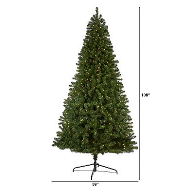 nearly natural 9-ft. Virginia Fir Artificial Christmas Tree