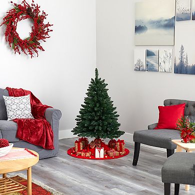 nearly natural 4-ft. Northern Rocky Spruce Artificial Christmas Tree