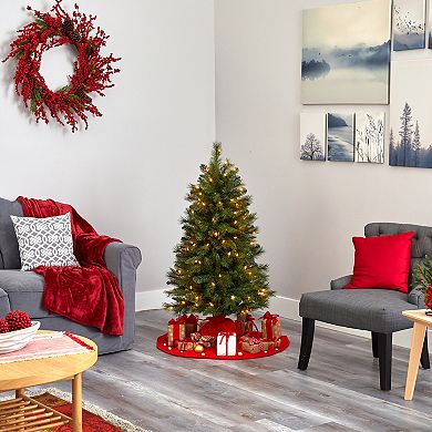 nearly natural 4-ft. West Virginia Mountain Pine Artificial Christmas Tree