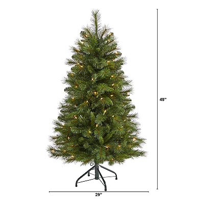 nearly natural 4-ft. West Virginia Mountain Pine Artificial Christmas Tree