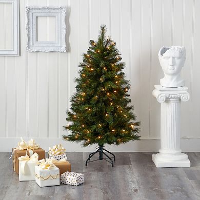 nearly natural 4-ft. West Virginia Mountain Pine Artificial Christmas Tree
