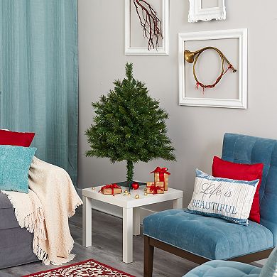 nearly natural 3-ft. Wyoming Mixed Pine Artificial Christmas Tree