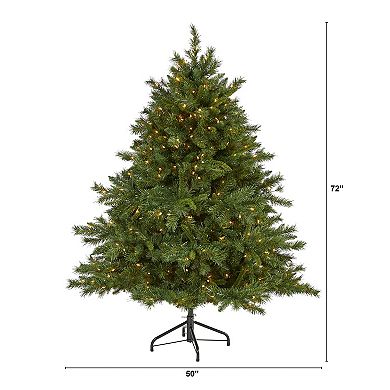 nearly natural 6-ft. Wyoming Mixed Pine Artificial Christmas Tree