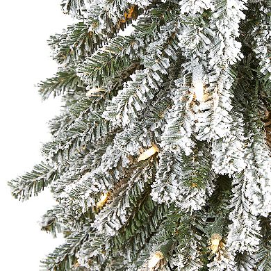 nearly natural 5-ft. Flocked Grand Alpine Artificial Christmas Tree