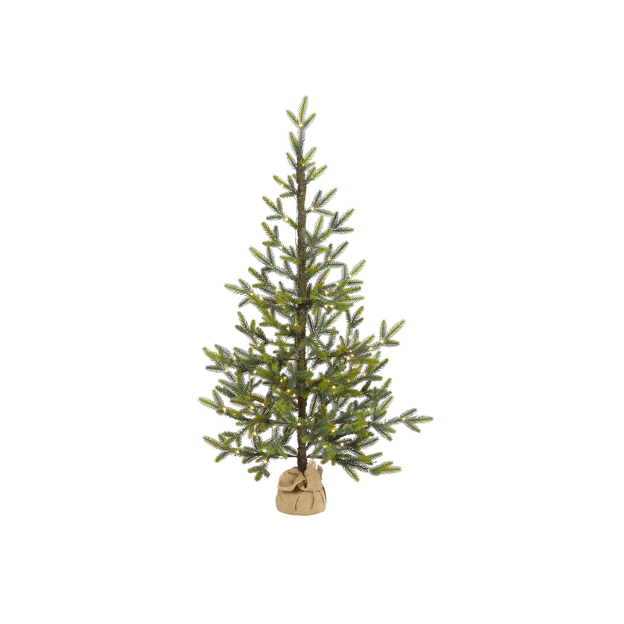 nearly natural 4-ft. Fraser Fir Natural Look Artificial Christmas Tree, Gre