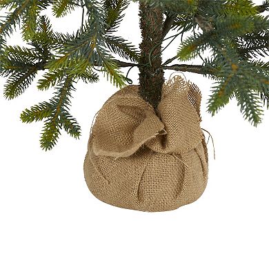 nearly natural 4-ft. Fraser Fir Natural Look Artificial Christmas Tree